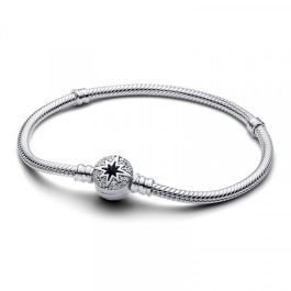 Pulsera Mujer Pandora NORTH STAR CLASP SNAKE CHAIN - SIZE 19 19 cm Plateado Precio: 117.58999978. SKU: B1A8DT6H8Q