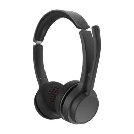 Conceptronic Auriculares Polona04B Inalámbricos Bluetooth 5.3 Negro con Micrófono Cancelación Ruido y 40h Batería