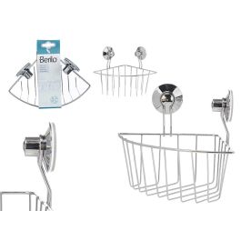 Soporte Pared Esquinero Acero Ventosa Berilo 25X18CM (12 Unidades) Precio: 54.49999962. SKU: B1JJYF8PXH