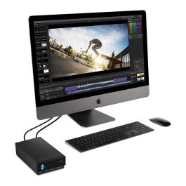 LaCie 1big Dock SSD Pro 4TB Thunderbolt 3 USB 3.1 SSD para Mac & PC - Gris