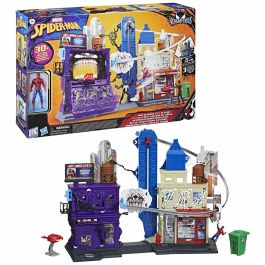 Hasbro HASG07375L0 Spiderman Web-Slinger City - Juego Infantil Marvel Spider-Man VenomVersus, a partir de 4 años
