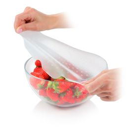 Tescoma 4food Tapas Flexibles de Silicona Universales para Boles, Herméticas, Ø17 y 23 cm, 2 Unidades, Aptas Frigorífico/Lavavajillas Tescoma 4food Tapas Flexibles de Silicona Universales para Boles, Herméticas, Ø17 y 23 cm, 2 Unidades, Aptas Frigorífico/Lavavajillas