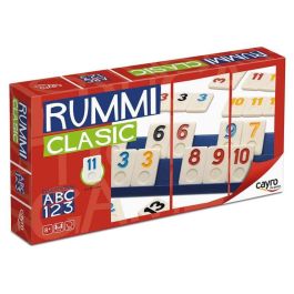 Cayro Juego de Mesa Rummi Clasic para 4 Jugadores, Fabricado en Plástico, Dimensiones 35x19x5 cm, Edad Recomendada +8 Años Precio: 15.9236. SKU: S2411634