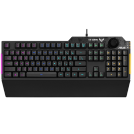 Asus TUF Gaming K1 Teclado Gaming RGB con Reposamuñecas Desmontable, Teclas Programables, 90MP01X0-BKSA00 Asus TUF Gaming K1 Teclado Gaming RGB con Reposamuñecas Desmontable, Teclas Programables, 90MP01X0-BKSA00
