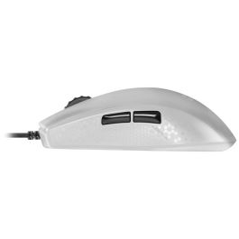 Mars gaming Ratón MMR RGB Translucido Blanco 12800DPI