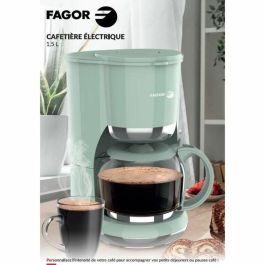 Fagor Cafetera de Filtro FG1560 1.5L 12 Tazas Mantiene Caliente