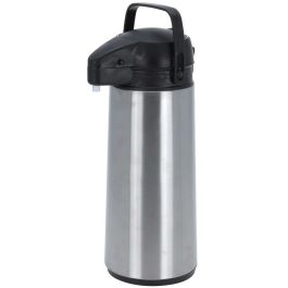 Excellent Houseware Termo con Sifón Inoxidable 1,9 L - Dispensador de Bebidas en Acero Cromado/Negro Precio: 17.78999959. SKU: S7900876