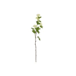 DKD Home Decor Flor Artificial Blanca y Verde 15 x 70 x 15 cm (12 Unidades) Tacto Real