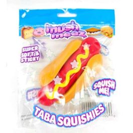 Famosa Mushmeez Squeeze me! Juguete Anti Estrés, Snack Blandito y Suave con Textura Pegajosa que No Mancha, para +6 Años
