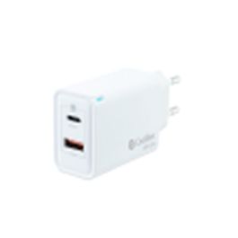 COOLBOX CARGADOR GAN 45W USB-C/USB-A PARED
