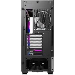 Montech SKY TWO TG Black Midi Tower PC Negro con Ventana Lateral para Gaming ATX, micro ATX, Mini-ITX, hasta 40cm GPU