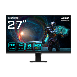 Gigabyte GS27FA Monitor Gaming 27" FHD IPS 180Hz 1ms Negro Precio: 129.68999978. SKU: B16FDVDNAC