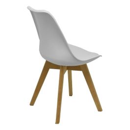 Piqueras y Crespo Pack 4 Sillas Don Rodrigo 2.0 Blanco PACK4351PTBLSP10 - Madera de Haya, PVC Acolchado, Ergonómico Piqueras y Crespo Pack 4 Sillas Don Rodrigo 2.0 Blanco PACK4351PTBLSP10 - Madera de Haya, PVC Acolchado, Ergonómico