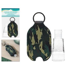 Llavero Porta Gel Dosificador Camuflaje Verde - Práctico y Recargable Precio: 0.99000022. SKU: S1131585