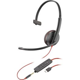 Poly C3215 Blackwire 3200 Series Auriculares Monaural con Estuche de Transporte para Oficina y Empresa con Audio HD y Micrófono Flexible Precio: 57.69000006. SKU: B14PGTSMEQ
