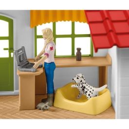 Schleich 42502 SCH342502 Gabinete veterinario con animales