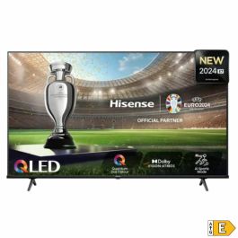 Hisense 65E77NQ Televisor QLED 65 pulgadas 4K Ultra HD Smart TV con Wifi, 60Hz, Dolby Atmos, VIDAA U5, Negro