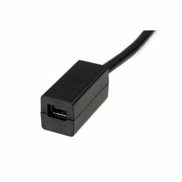 Adaptador Mini DisplayPort a DisplayPort Startech DP2MDPMF6IN 4K Ultra HD Negro