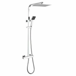 Oceanic Columna de Ducha Termostática, Cabezal Rectangular 30x20cm Acero Inoxidable, Ducha de Mano Cuadrada, Altura Ajustable 82-126cm, Cromo Precio: 125.49999968. SKU: B1CXY4Y6N5