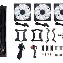 Cooler Master MasterLiquid 360L Core ARGB Kit de Refrigeración Líquida 12 cm Negro MLW-D36M-A18PZ-R1