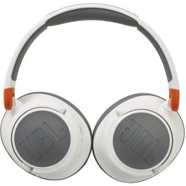 JBL Auriculares Over-Ear JR 460 NC con Noise-Cancelling para Niños – Blancos