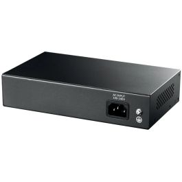 Strong SW5011POE+ Conmutador Gigabit PoE+ de 6 Puertos con 4 Puertos PoE+ y 2 Enlaces Ascendentes Gigabit