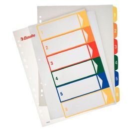 Indice Esselte Pp Numerico Imprimible A4+ Pestañas 1- 6 11 Taladros Precio: 6.50000021. SKU: B15SW986EH