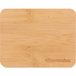 Quttin Salero de Metal con Tapa de Bambú, Contenedor para Sal de Cocina, de 14 cm de Ancho x 11 cm de Alto x 11 cm de Largo (12 Unidades)