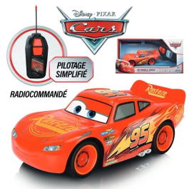 Jada Cars RC 1/32 McQueen SMO4006333094408 - Coche Radiocontrolado para Niños a partir de 4 años