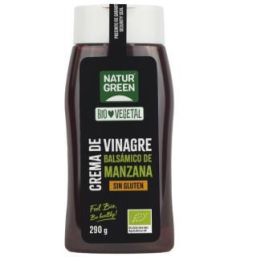 NATURGREEN Crema de Vinagre Balsámico de Manzana 290g Bio Sin Gluten - Producto Vegano Precio: 5.5. SKU: B17CK46DVA