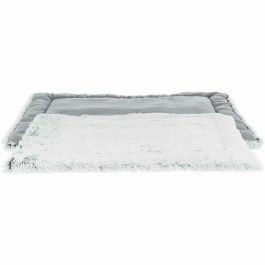 Alfombra para perros Trixie Blanco Negro Gris Felpa 75 × 55 cm