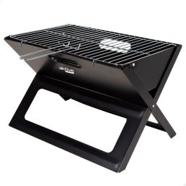 Barbacoa Portátil Aktive Negro Acero Hierro 45 x 30 x 29 cm Barbacoa Portátil Aktive Negro Acero Hierro 45 x 30 x 29 cm