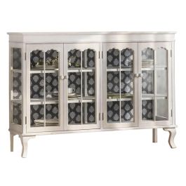 DKD Home Decor Buffet Tradicional Blanco 142.5 x 40.5 x 101.5 cm