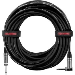 Cableworks Cable de Instrumento Jack Recto/Jack Acodado - 6 Metros