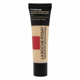 La Roche Posay #13 TOLERIANE Fluido Corrector Alta Cobertura SPF25 Base de Maquillaje 30 ml - Cubre Imperfecciones 16h Piel Sensible