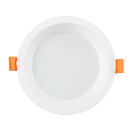Downlight LED 12W 140Lm/W Driver LIFUD Flicker Free 6000ºK [HO-DL01-LI-12W-CW]