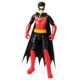 Spin Master 6062923 Batman Figura de Acción Robin, 30 cm, con 11 Puntos de Articulación y Capa de Tela para Coleccionistas