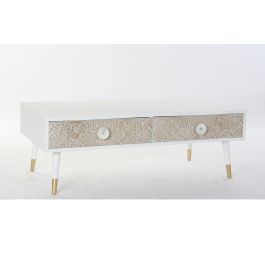 Mueble de TV DKD Home Decor Blanco Abeto Marrón claro (120 x 65 x 42 cm) Precio: 260.49999976. SKU: S3015917