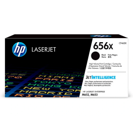 HP Cartucho de Tóner Original LaserJet 656X Negro Alto Rendimiento CF461X (27000 Páginas)