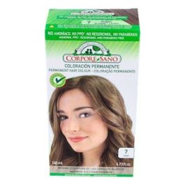 CORPORE SANO Tinte Rubio (7) 140ml. Coloración permanente, máxima cobertura y brillo intenso. Precio: 12.50000059. SKU: B15ECKKSPA