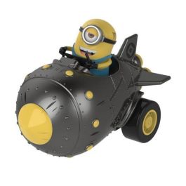 Bandai Vehículo Minions AR07160 Figura de Fricción Aleatoria, inspirado en Mi Villano Favorito 4, 13 cm