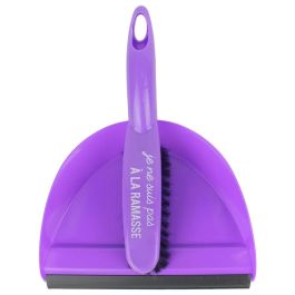 Je cherche une Idee Cepillo y Recogedor con Diseño Encajable y Colores Surtidos 23.5x30x8.5 cm