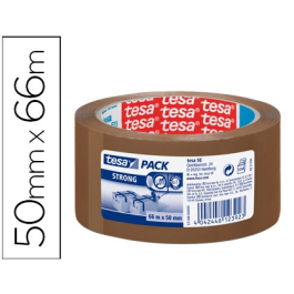 Tesa Cinta Adhesiva Marron Strong 66 mt x 50 mm Bajo Ruido para Embalaje Precio: 3.69000027. SKU: B17CWZE5WP
