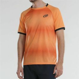 Camiseta de Manga Corta Hombre Bullpadel Actua Naranja