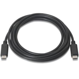 Aisens Cable Usb 2.0 3A Tipo Usb-C-M - Usb-C-M Negro 1,0M Precio: 2.50000036. SKU: S0236359