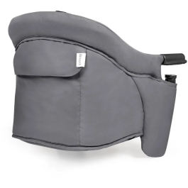 HAUCK Asiento de Mesa Móvil Fix N Sit para Niños de 6 meses a 15 kg, 37 x 42 x 32 cm, Gris Oscuro - AABYJ61345