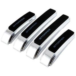 Abc EXT99029 Protector antigolpes autoadhesivo para pared lateral de parking 370x80 mm - Fácil montaje, polietileno, evita golpes