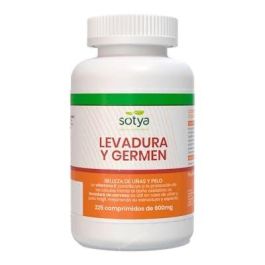 SOTYA Levadura de Cerveza + Germen de Trigo 225 Comp. Antioxidante Piel Cabello Uñas Sistema Nervioso Precio: 4.4999999. SKU: B1KGLW37CF