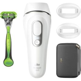 Braun IPL PL5145 Depiladora de luz pulsada, Blanco, verde y negro