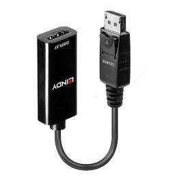 Lindy Conversor de DisplayPort 1.2 a HDMI 1.4, Soporta 4K@30Hz, Ideal para PC, Laptop y Monitor HDMI
